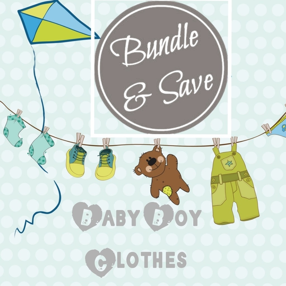 Baby boy clothes 8x$10.00 I'll  adjust  the price